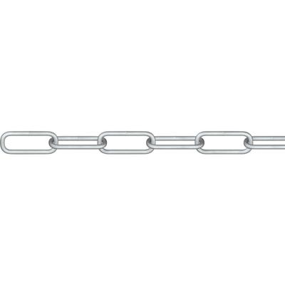 dörner + helmer 171834G Stalen ketting Zilver Staal Galvanisch verzinkt 30 m