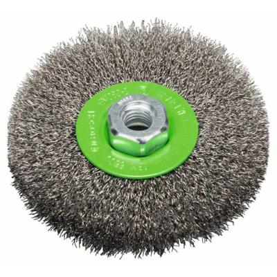 Bosch Accessoires Schijfborstel, roestvrij 115 mm, 0,3 mm, 8500 U/ min, 14 1st - 2608622107