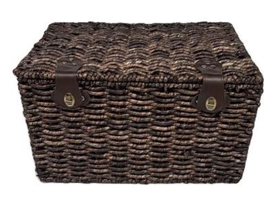 Bakkersmand bruin large 47x31x28 met deksel