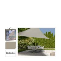 Zonnetent Ambiance Driehoekig Zand 3,6 x 3,6 x 3,6 m - thumbnail