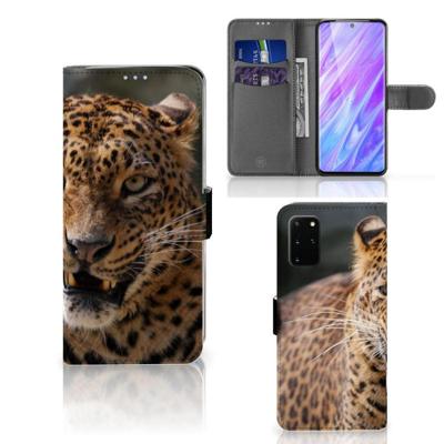 Samsung Galaxy S20 Plus | Telefoonhoesje | Met pasjeshouder | Luipaard Samsung Galaxy S20 Plus | Telefoonhoesje | Met pasjeshouder | Luipaard