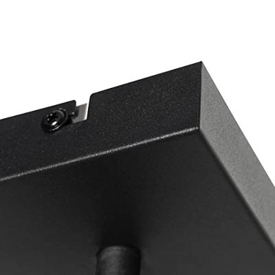 QAZQA Moderne spot zwart vierkant - Facil