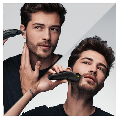 Braun All-in-one MGK3221 6-in-1 Baardtrimmer Voor Mannen, Gezichts-, Haar-, Oor-, Neustrimmer, Voltgroen Braun All-in-one MGK3221 6-in-1 Baardtrimmer Voor Mannen, Gezichts-, Haar-, Oor-, Neustrimmer, Voltgroen