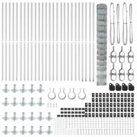 Weidehekwerk Zilver 50 x 1.4 m Gegalvaniseerd staal - thumbnail