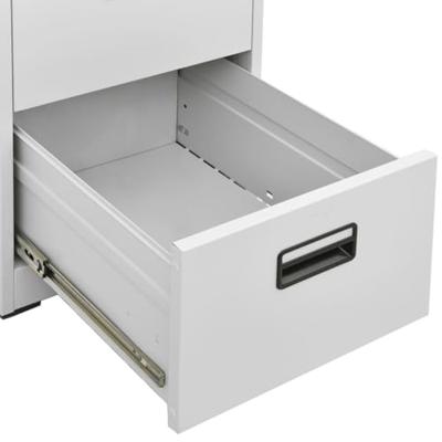 Archiefkast 46x62x102,5 cm staal lichtgrijs