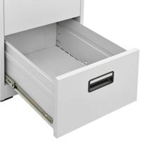 Archiefkast 46x62x102,5 cm staal lichtgrijs - thumbnail
