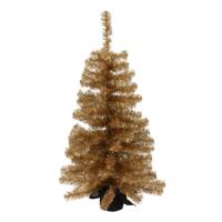 Kerstboom deco goud 90 cm kerstversiering Hortus - Hortus - thumbnail