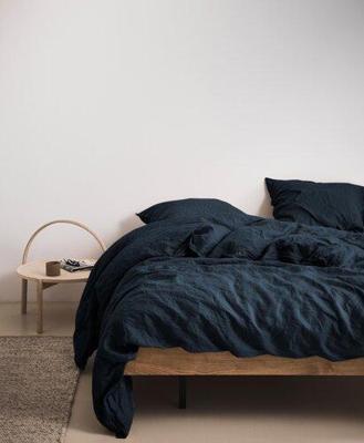 Marc O'Polo Marc O' Polo dekbedovertrek Valka indigo-blue 140x200/220