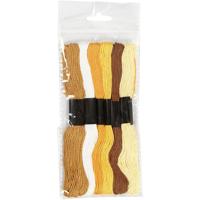 Creativ Company Borduurgaren, dikte 1 mm, goud, 6 bol/ 1 doos - thumbnail