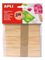 Apli houten sticks, blister met 50 stuks - thumbnail