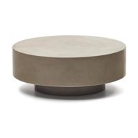Kave Home Garbet salontafel Ø80 cm cement - thumbnail