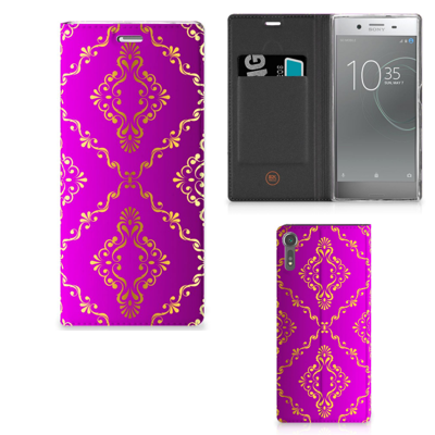 Telefoon Hoesje Sony Xperia XZ | XZs Barok Roze Telefoon Hoesje Sony Xperia XZ | XZs Barok Roze