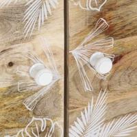 Salontafel 80x50x40 cm massief mangohout - thumbnail