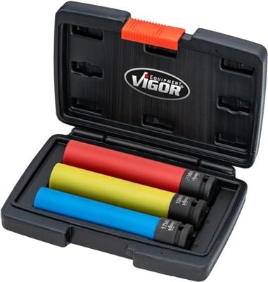Vigor V5933/3 Dopsleutelinzetset 1/2 (12.5 mm) 3-delig