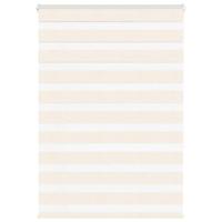 VidaXL Zebra rolgordijn 100x150 cm stofbreedte 95,9 cm marmerbeige - thumbnail
