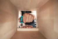 Wolfcraft handschroevendraaier | met bitopname | kort | 76 mm | 1 stuk - 1239000 - thumbnail