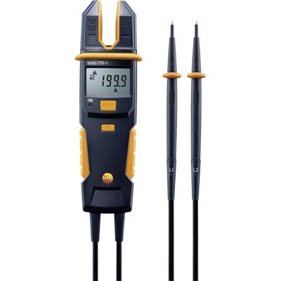 testo 755-1 Multimeter, Stroomtang Digitaal Doorgangstest CAT IV 600 V, CAT III 1000 V Weergave (counts): 4000