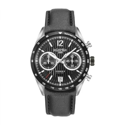 Roamer Superior Chrono II Swiss-Made Chronograaf Staal | 510818 41 54 08 Roamer Superior Chrono II Swiss-Made Chronograaf Staal | 510818 41 54 08