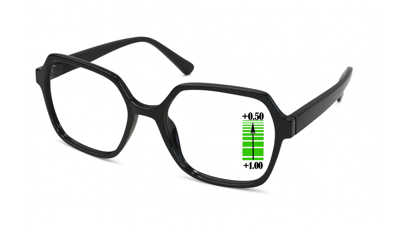 Leesbril Vista Bonita Mira Multifocaal-Black Vibe+1.00 Leesbril Vista Bonita Mira Multifocaal-Black Vibe+1.00