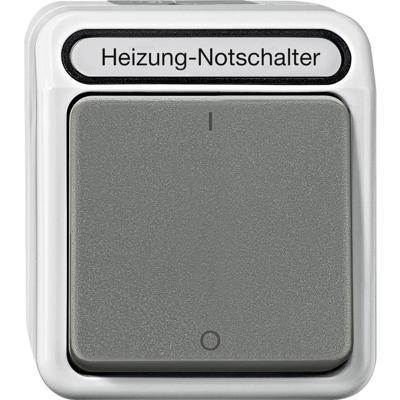 Merten MEG3643-8029 Uitschakelaar AquaStar Lichtgrijs 1 stuk(s)