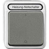 Merten MEG3643-8029 Uitschakelaar AquaStar Lichtgrijs 1 stuk(s) - thumbnail