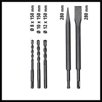 Einhell TE-RH 32 4F Kit SDS-Plus-Boorhamer 230 V 1250 W Incl. koffer - thumbnail