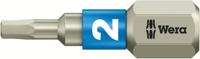 Wera 3840/1 TS Bits Zeskant, RVS, Hex-Plus, 2.0 x 25 mm - 1 stuk(s) - 05071071001 - thumbnail