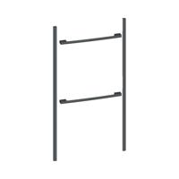 Neff Z9105AY0 Flex Design zijlijsten en grepen Anthracite Grey voor bakoven 60 cm + compacte bakoven 45 cm restant - thumbnail