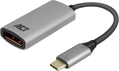 ACT USB-C naar DisplayPort female adapter 4K @ 60Hz - thumbnail