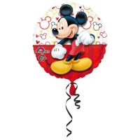 Folieballon Mickey Mouse Rood - 43 cm - thumbnail