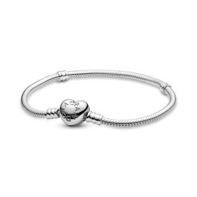 Armband Dames Pandora HEART CLASP SNAKE CHAIN BRACELET