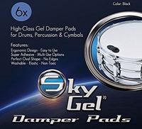 SkyGel Damper Pads Cristal Green (set van 8) - thumbnail
