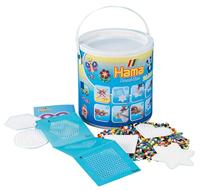 Hama bead-tac strijkkralenset in emmer, 20.000st. - thumbnail