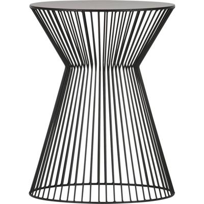 WOOOD Bijzettafel 'Suus' 35cm, kleur Zwart