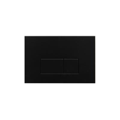 Bedieningsplaat Qeramiq Push Met DualfFush Frontbediening Metaal Rechthoek Mat Zwart Qeramiq Bedieningsplaat Qeramiq Push Met DualfFush Frontbediening Metaal Rechthoek Mat Zwart Qeramiq