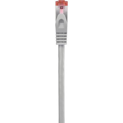 Renkforce RF-4724934 RJ45 Netwerkkabel, patchkabel CAT 6 S/FTP 2.00 m Grijs Snagless, Vergulde steekcontacten, Vlambestendig 1 stuk(s)