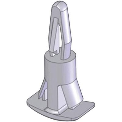 Richco RLCBSC-10-01 Afstandhouder Platte kop Polyamide Afstand 10 mm 1 stuk(s)