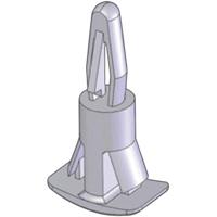 Richco RLCBSC-10-01 Afstandhouder Platte kop Polyamide Afstand 10 mm 1 stuk(s) - thumbnail