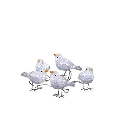Acryl lichtsnoer l4m s5 vogel wit Konstsmide - Konstsmide - thumbnail