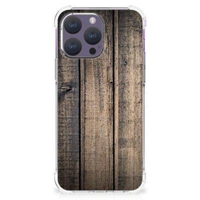 iPhone 15 Pro Max Stevig Telefoonhoesje Steigerhout iPhone 15 Pro Max Stevig Telefoonhoesje Steigerhout