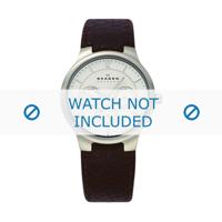 Horlogeband Skagen 331LSLW1 Leder Zwart 18mm - thumbnail