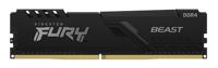 Kingston FURY Beast Werkgeheugenmodule voor PC DDR4 8 GB 1 x 8 GB Non-ECC 3200 MHz 288-pins DIMM CL16 KF432C16BB/8 - thumbnail