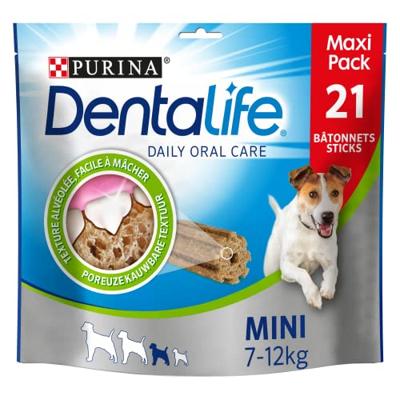 Purina DentaLife Daily Oral Care Mini hondensnacks (maxipack) 5 x 21 sticks