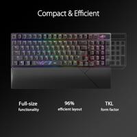 Gaming Keyboard Asus ROG Strix Scope II 96 Qwerty Spaans Zwart - thumbnail