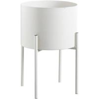 Bloempot op pootjes Sam - taupe - 32xØ22 cm - thumbnail