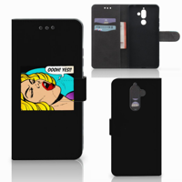 Nokia 7 Plus Wallet Case met Pasjes Popart Oh Yes - thumbnail