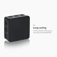 Kabeldoos zwart AP9/M IP55 ABB voor muur en plafond - thumbnail