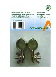 Campking Daksteunklemmen 2st 19mm