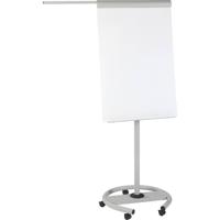 Rocada Flipchart 617 (b x h) 1900 mm x 640 mm Wit, Grijs Afwisbaar, Beschrijfbaar, In hoogte verstelbaar, Incl. opbergbakje, Magneetband R617102 - thumbnail