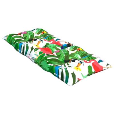 VidaXL Stoelkussens 2 st hoge rug oxford stof meerkleurig